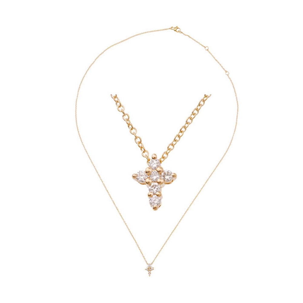 14Kt Yellow Gold Diamond 1/10Ctw Pendant