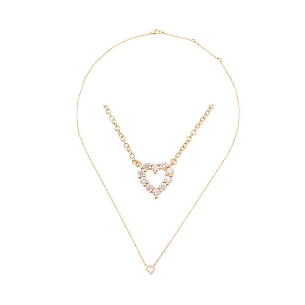14Kt Yellow Gold Diamond 1/8Ctw Pendant