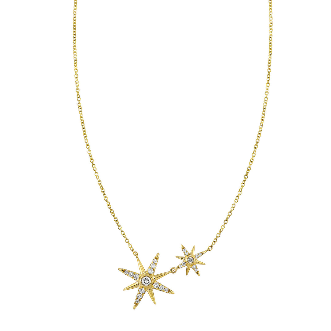 14Kt Yellow Gold Diamond 1/5Ctw Pendant