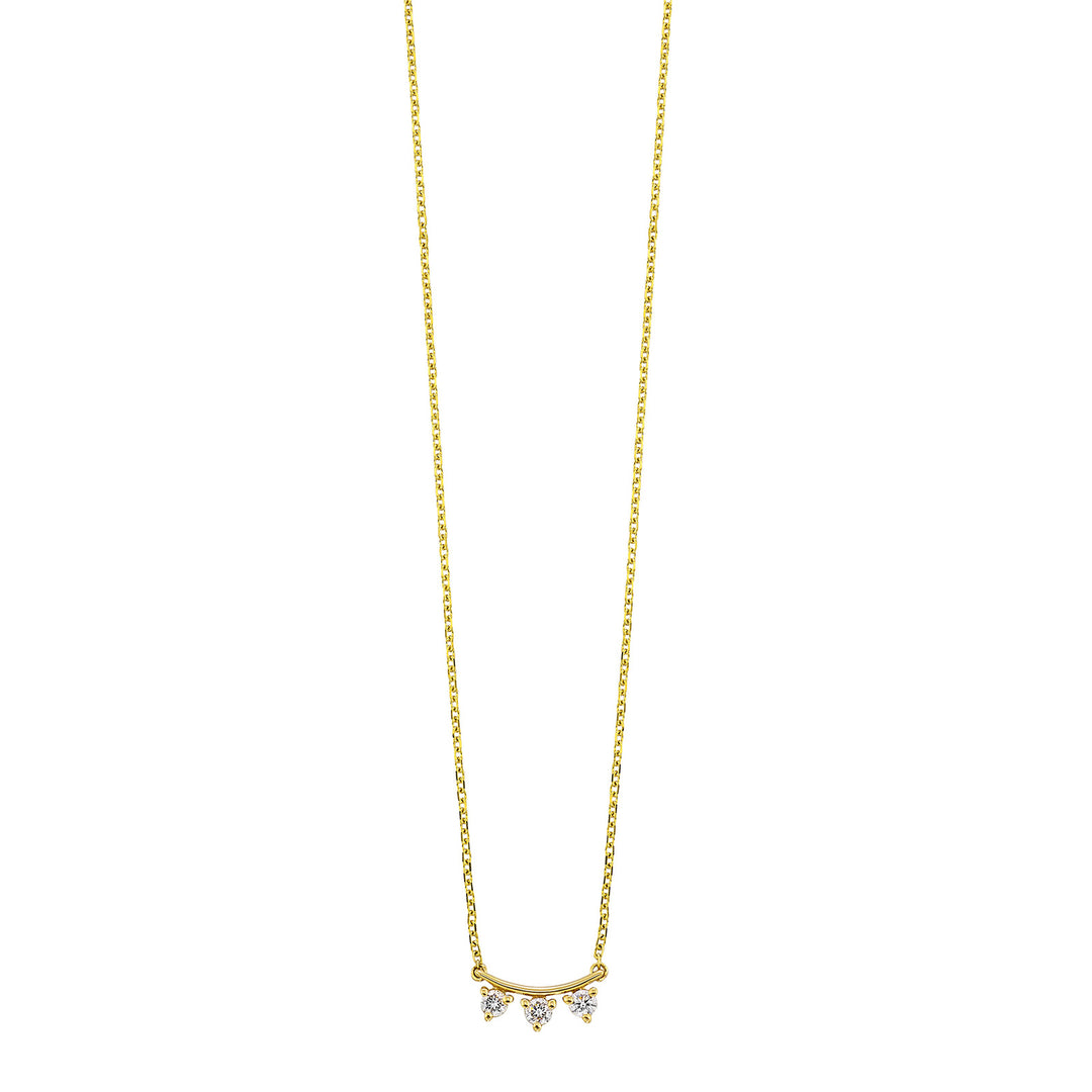 14Kt Yellow Gold Diamond 1/10Ctw Pendant