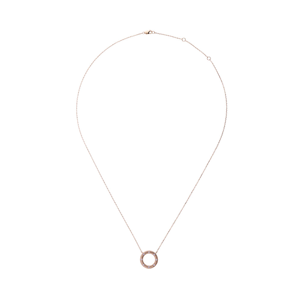 14Kt Yellow Gold Diamond 1/10Ctw Pendant