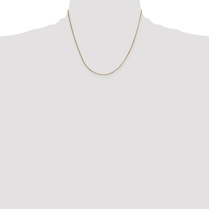 14k .5mm Octagonal Snake Chain