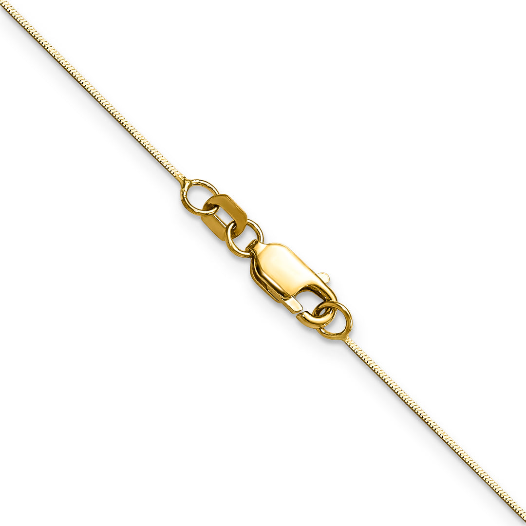14k .5mm Octagonal Snake Chain
