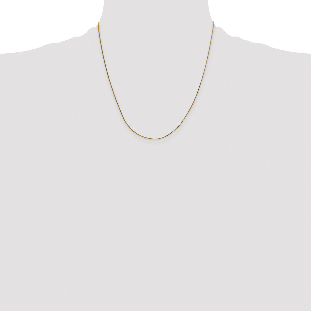 14k .5mm Octagonal Snake Chain