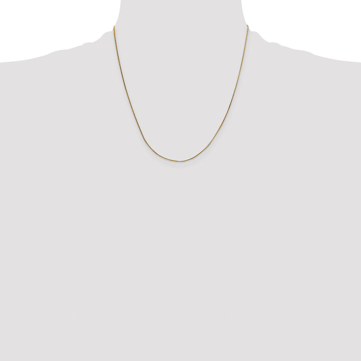 14k .5mm Octagonal Snake Chain