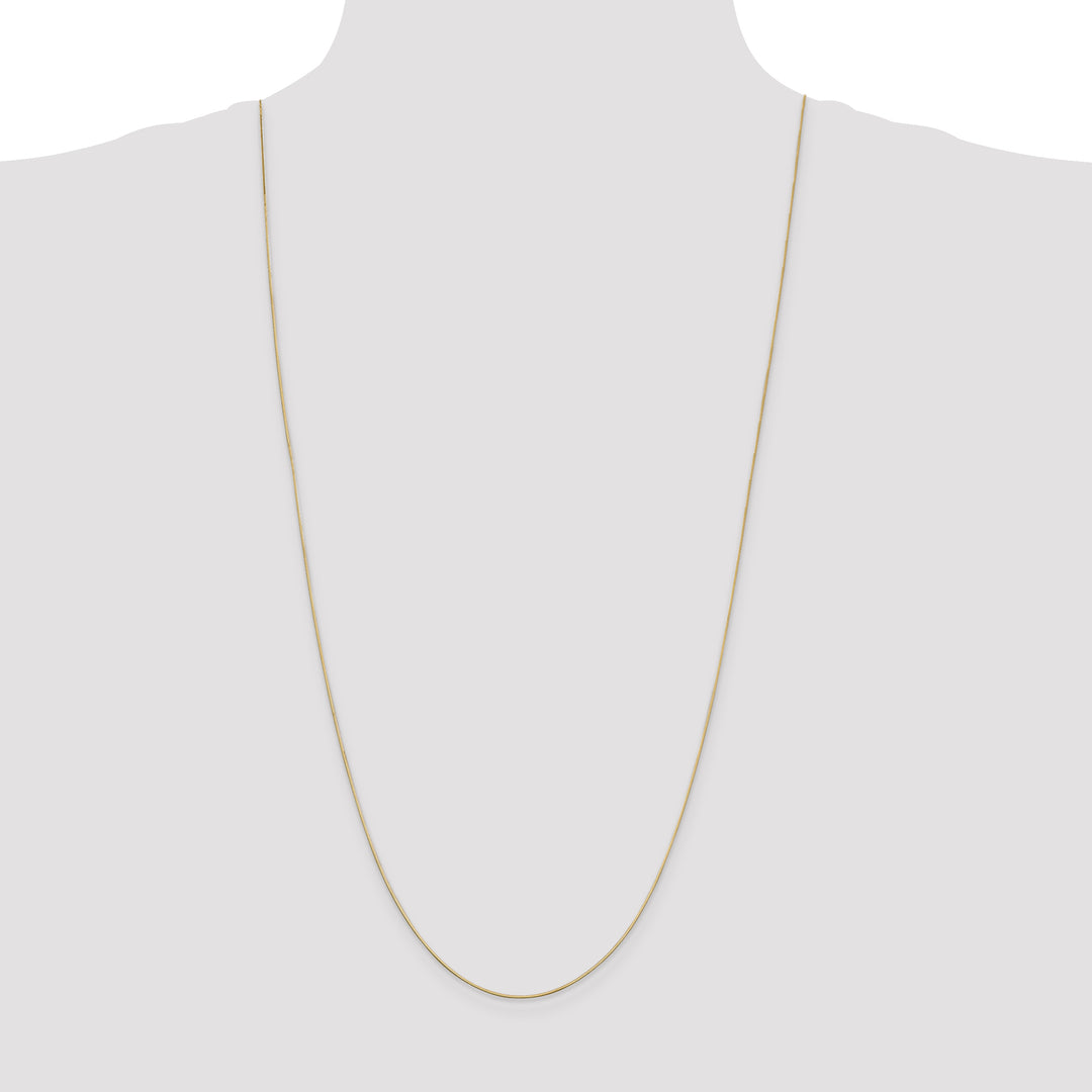 14k .8mm Octagonal Snake Chain