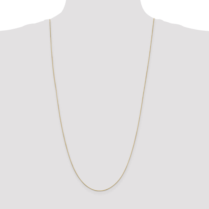 14k .8mm Octagonal Snake Chain