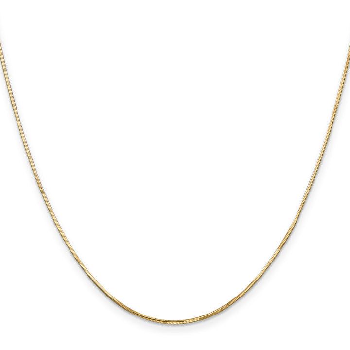 14k .9mm Octagonal Snake Chain