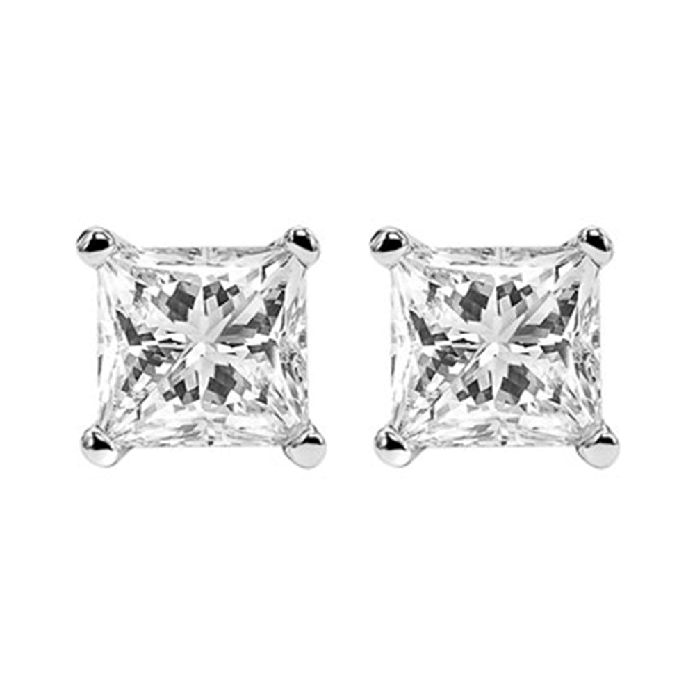 14Kt White Gold Diamond 1/4Ctw Earring