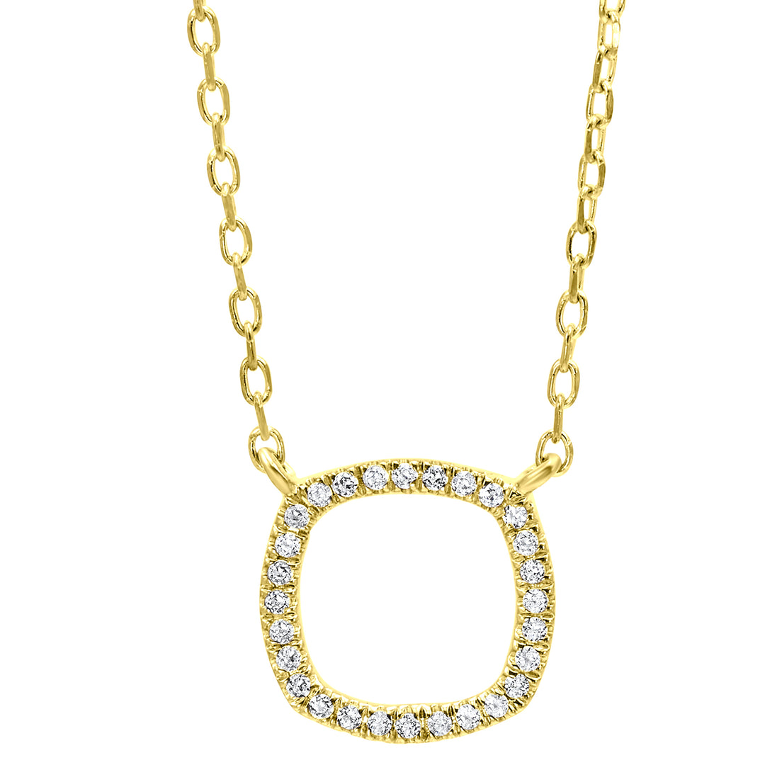 14Kt Yellow Gold Diamond 1/20Ctw Pendant