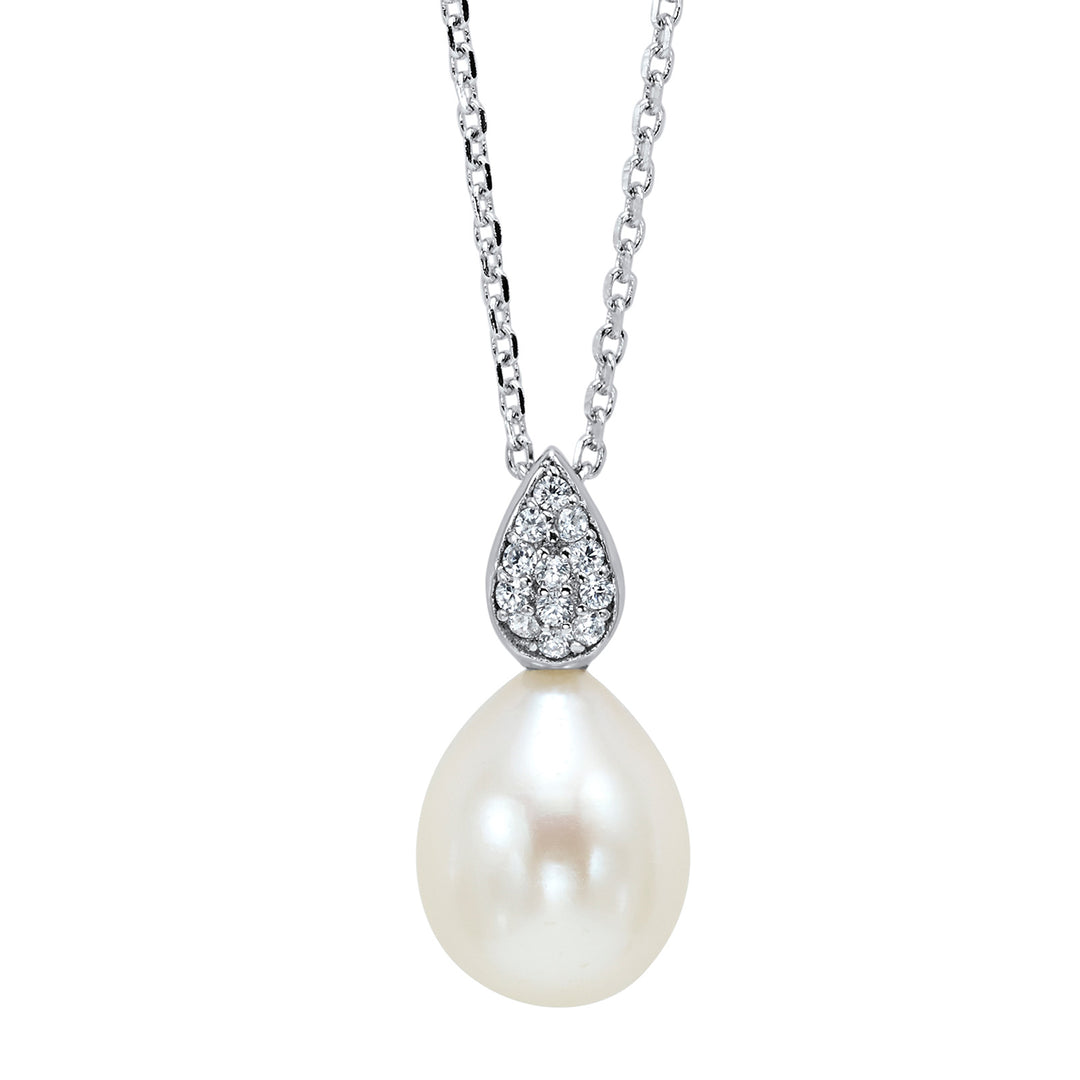 Silver Pearl Pendant