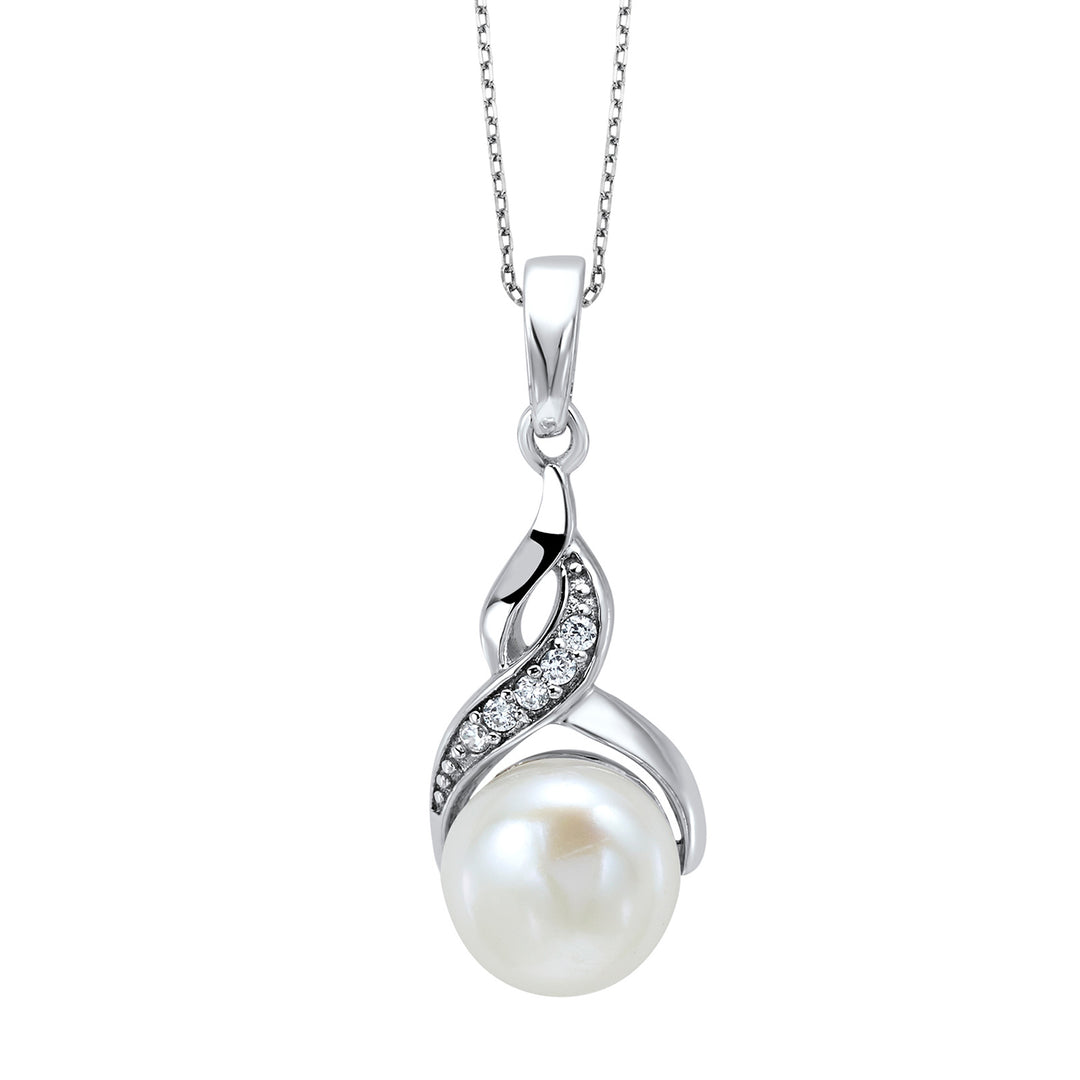 Silver Pearl Pendant