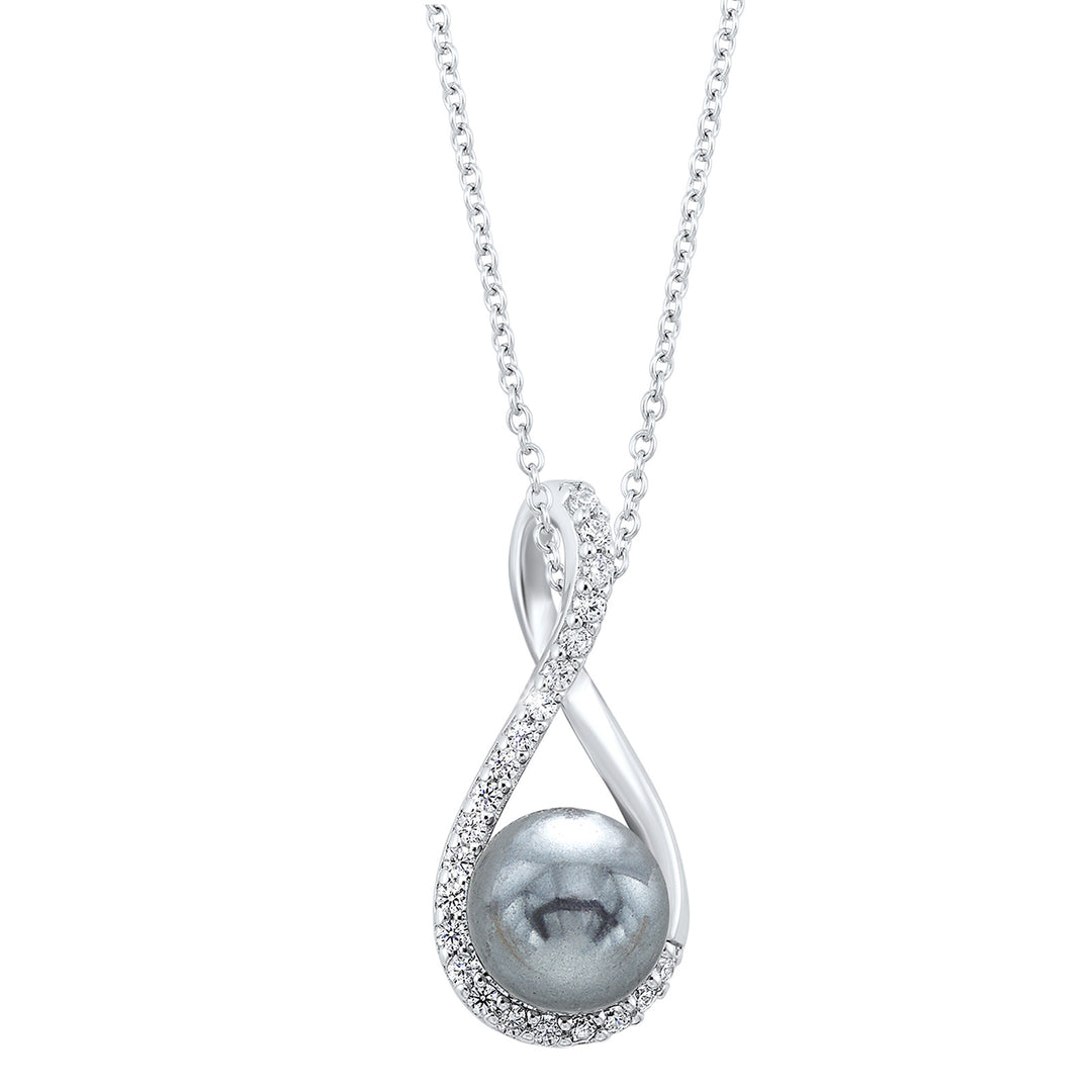 Silver & Pearl Pendant