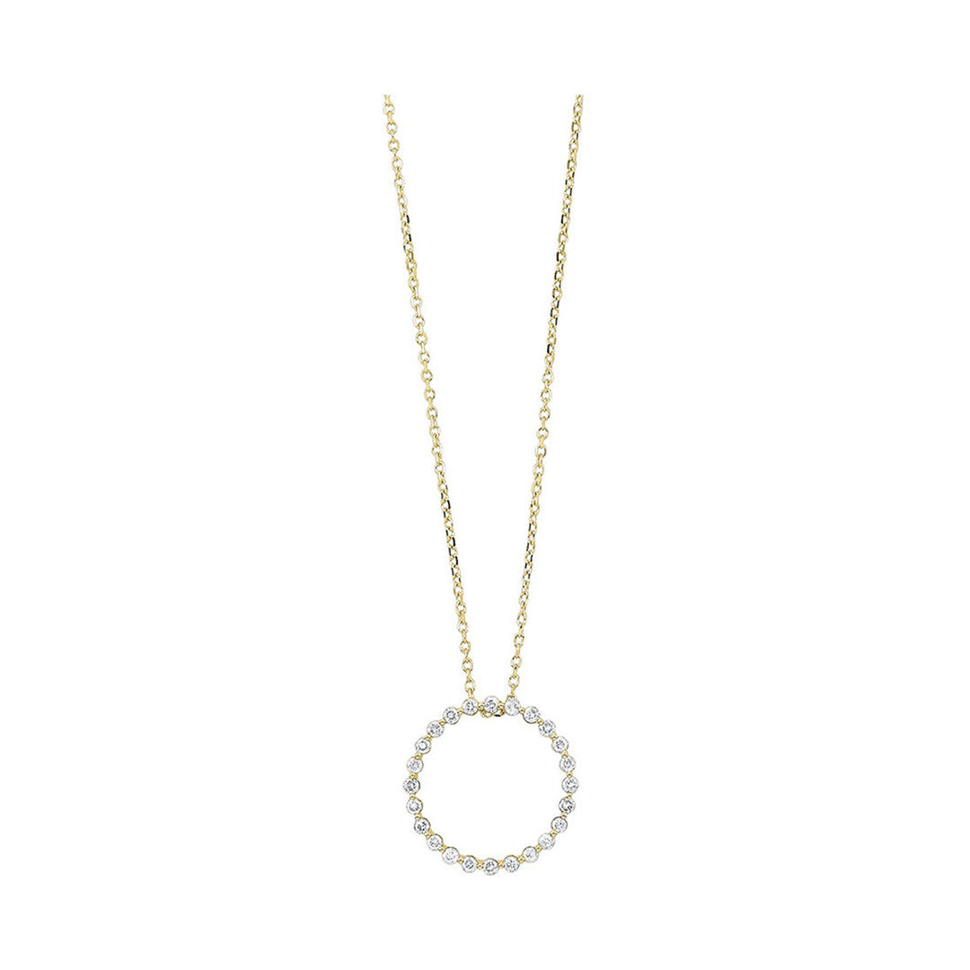 14Kt Yellow Gold Diamond 1/4Ctw Pendant
