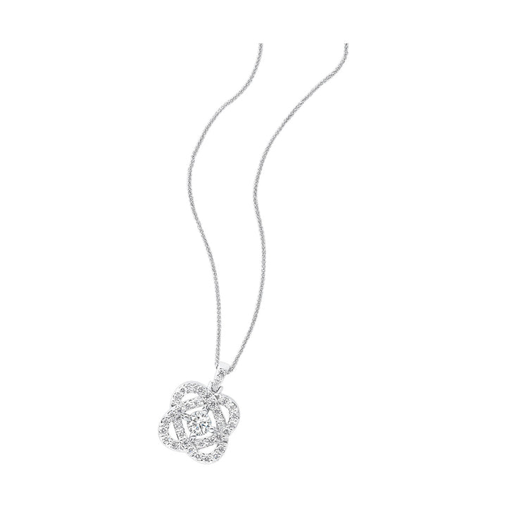 14Kt White Gold Diamond 1 1/2Ctw Pendant