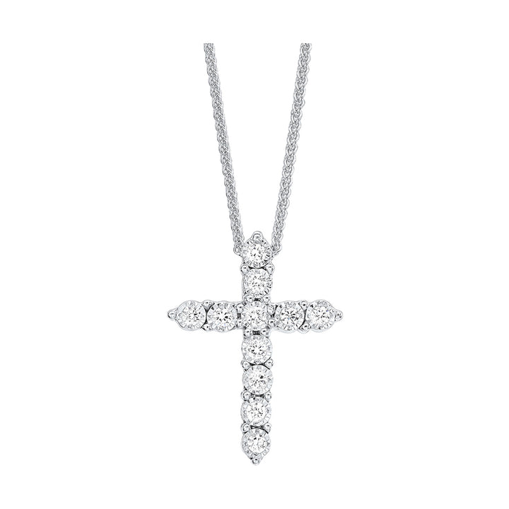 Silver Diamond 1/10Ctw Pendant