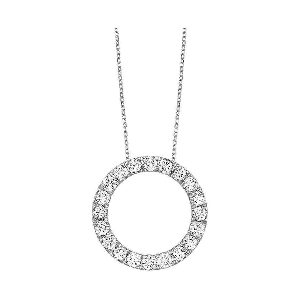 Silver Diamond 1/4Ctw Pendant