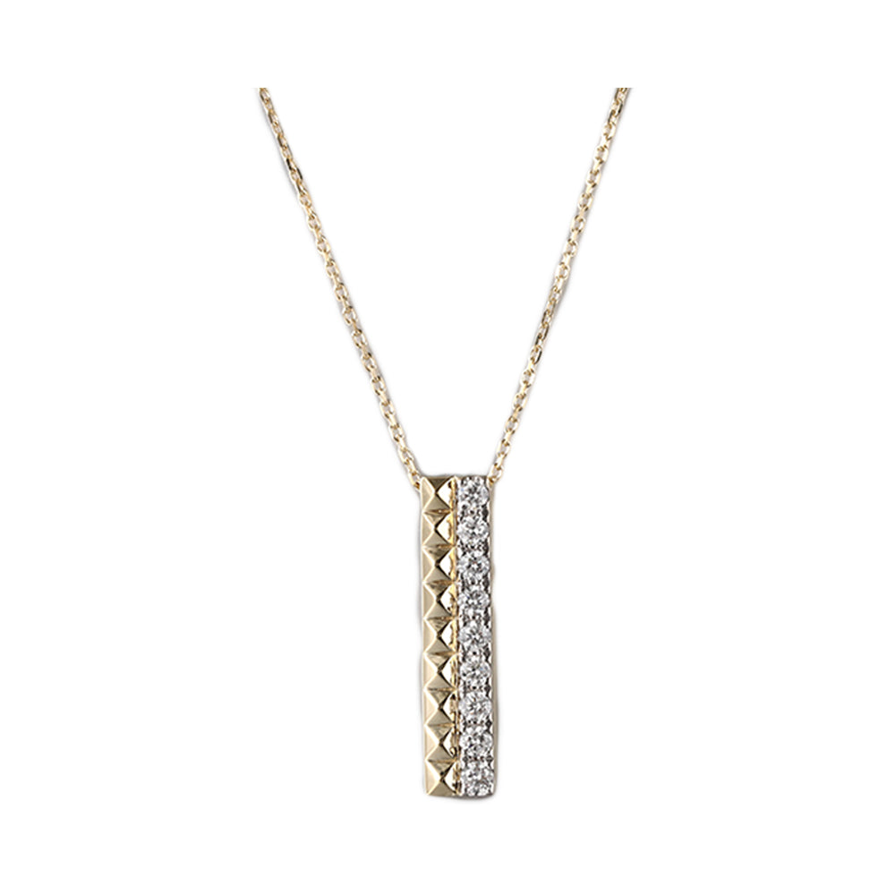 14Kt Yellow Gold Diamond 1/4Ctw Pendant