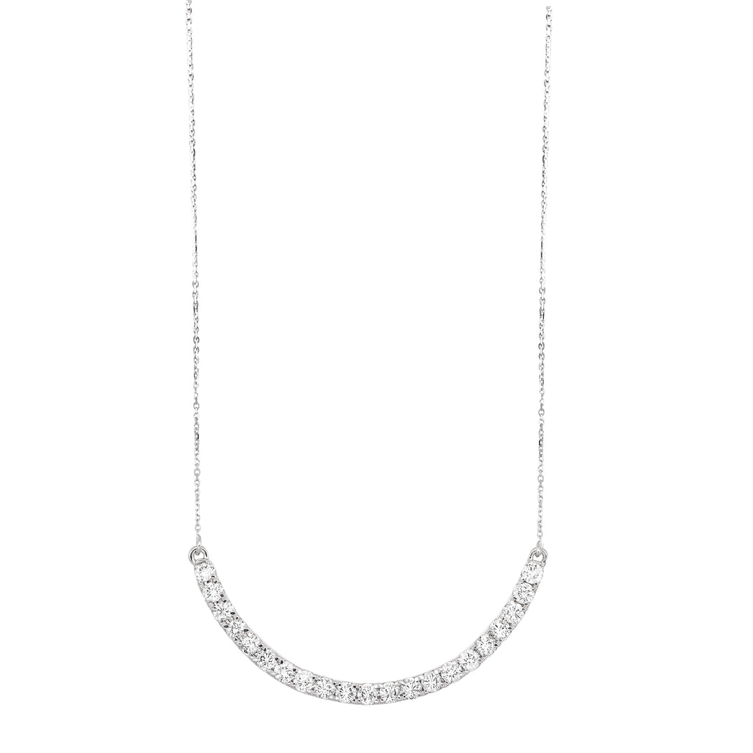 14Kt White Gold Diamond 1/2Ctw Pendant