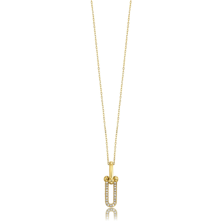 14Kt Yellow Gold Diamond 1/3Ctw Pendant