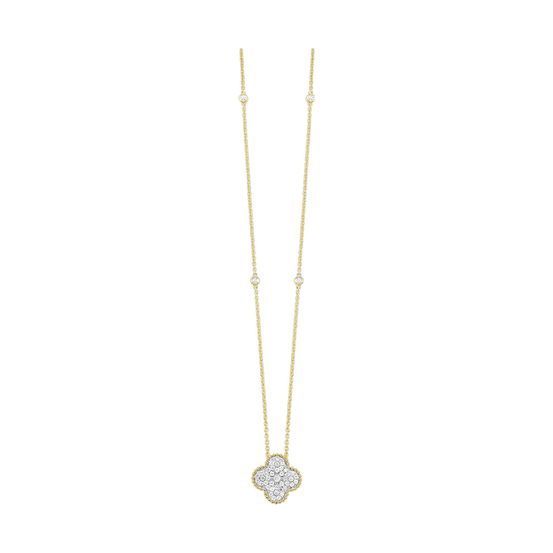 10Kt Yellow Gold Diamond 3/8Ctw Pendant