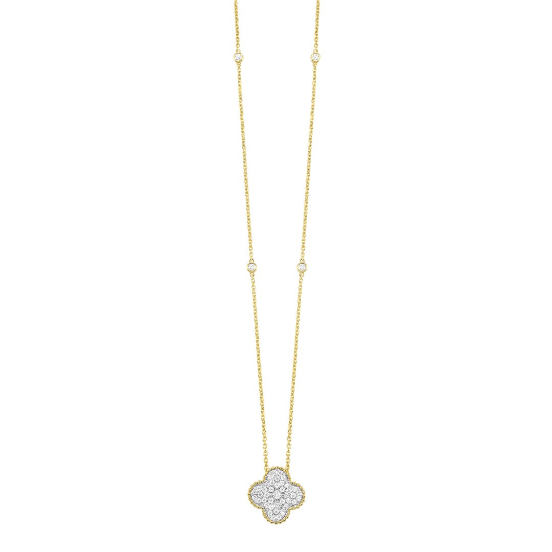 10Kt Yellow Gold Diamond 3/8Ctw Pendant