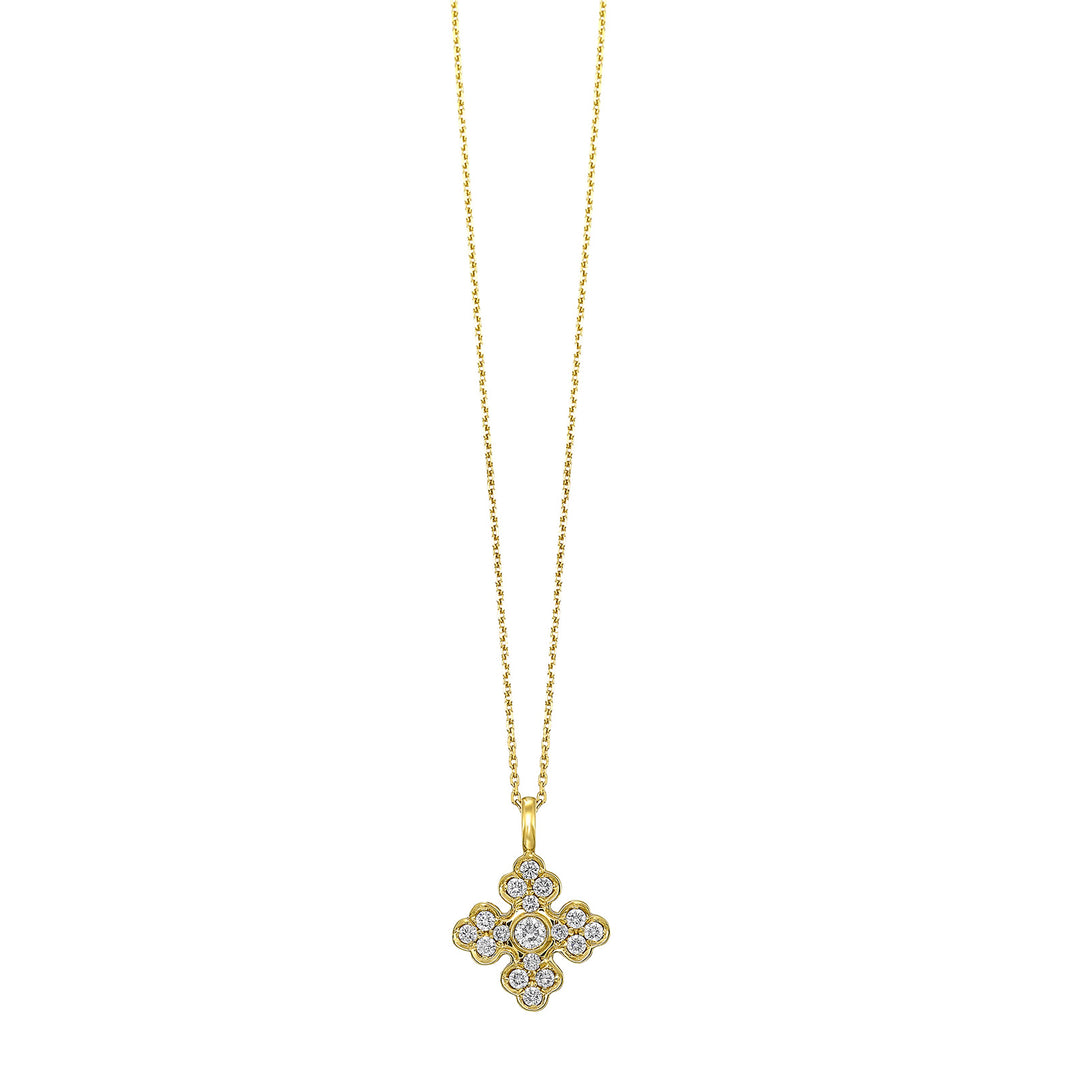 14Kt Yellow Gold Diamond 1/3Ctw Pendant