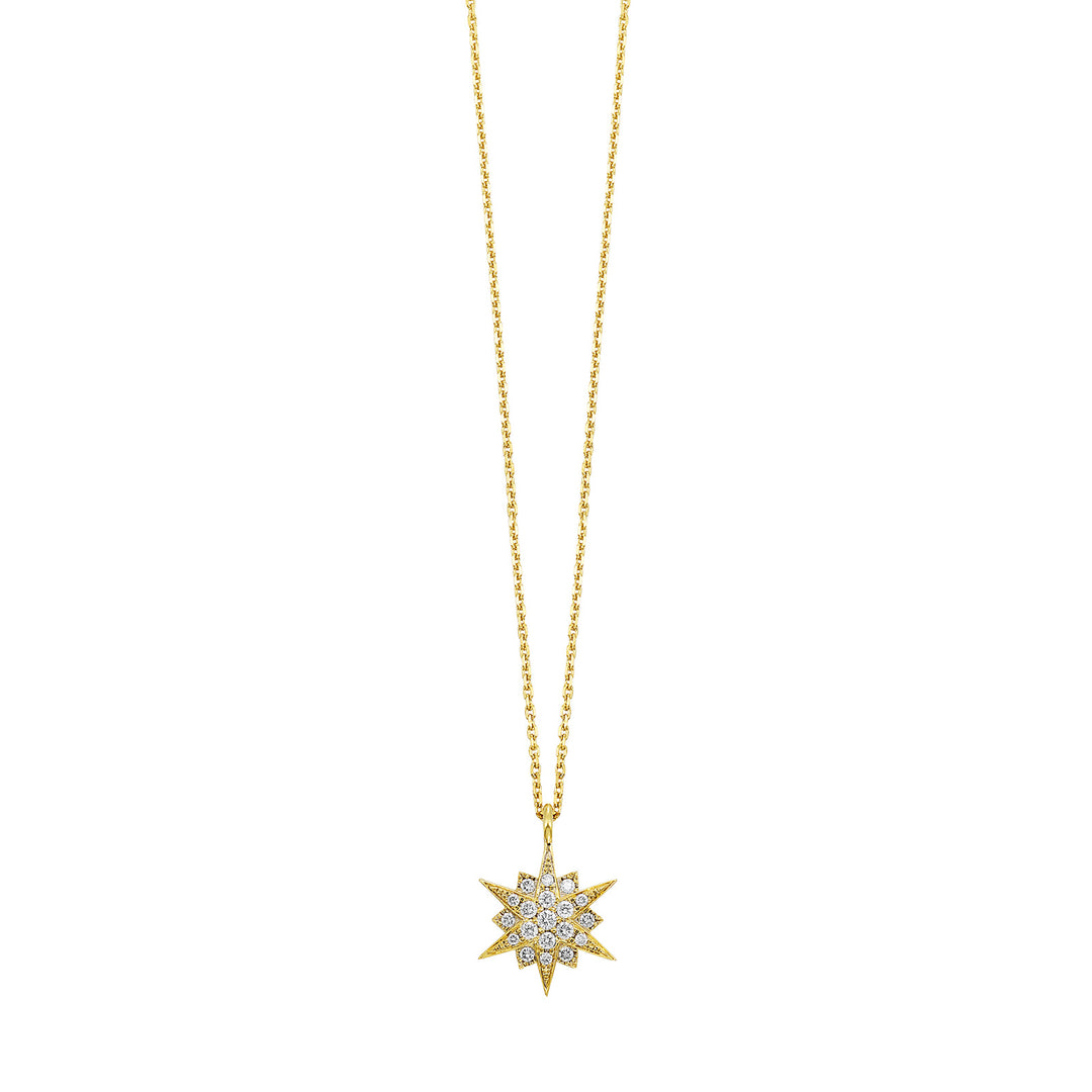14Kt Yellow Gold Diamond 1/10Ctw Pendant