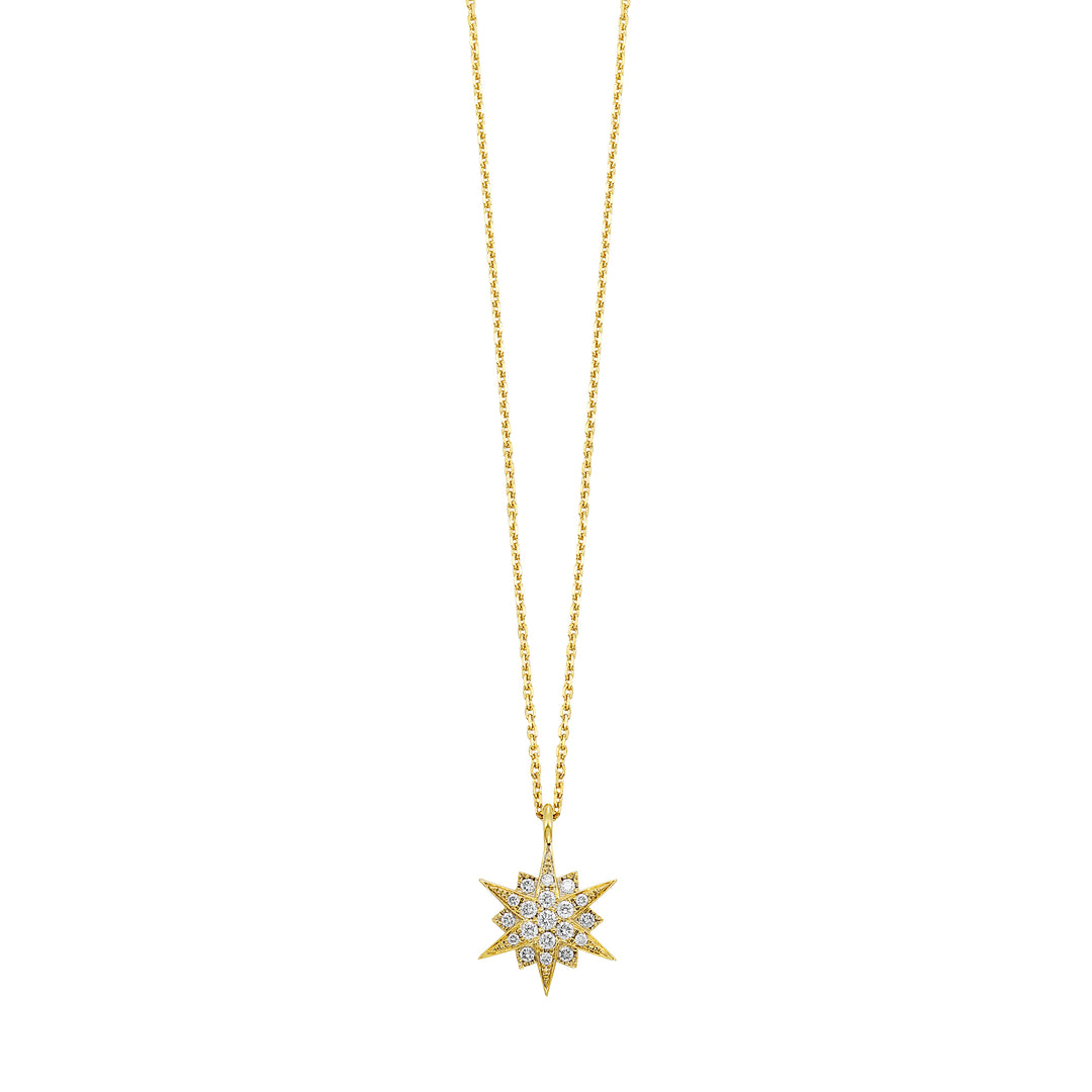 14Kt Yellow Gold Diamond 1/10Ctw Pendant