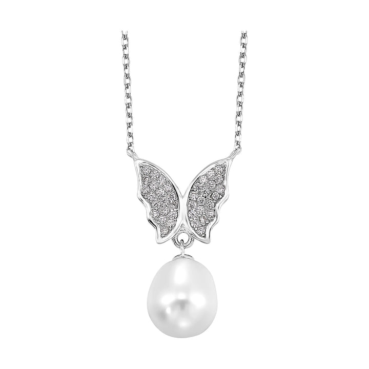 Silver Pearl Pendant
