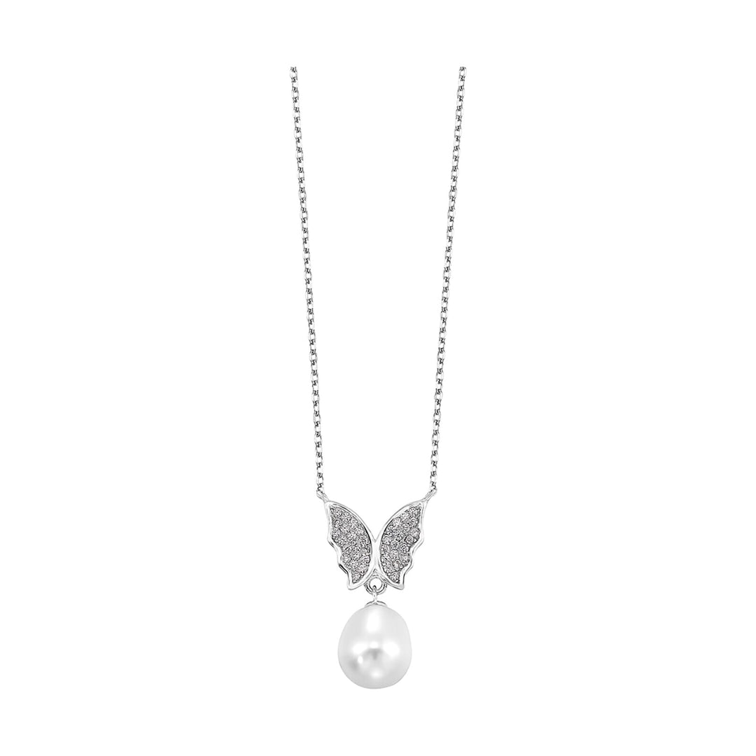 Silver Pearl Pendant