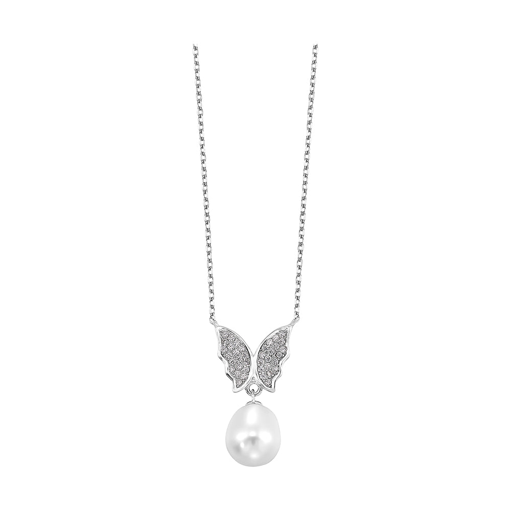 Silver & Pearl Pendant