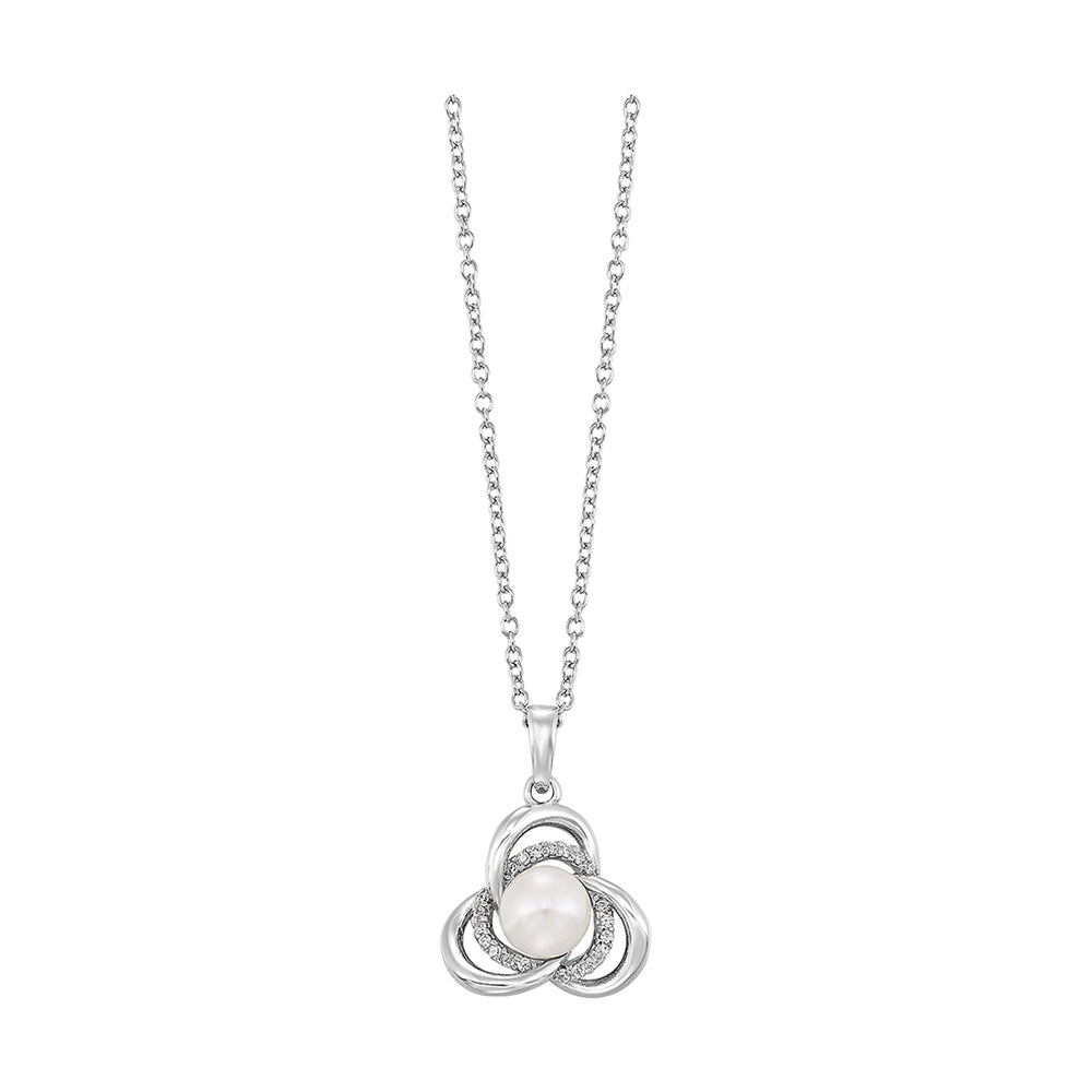 Silver & Pearl Pendant