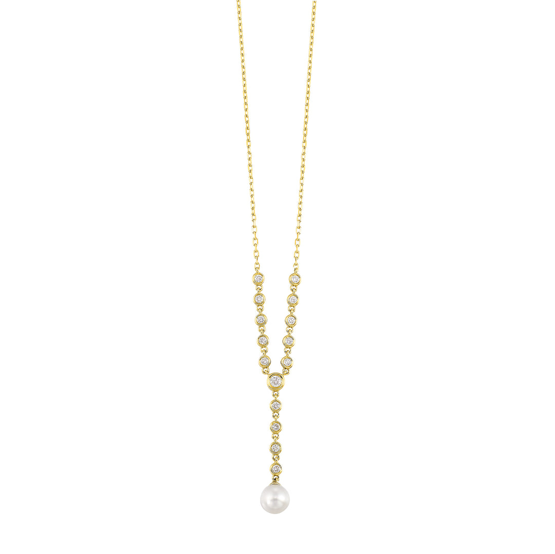 14Kt Yellow Gold Diamond 1/50Ctw Pendant