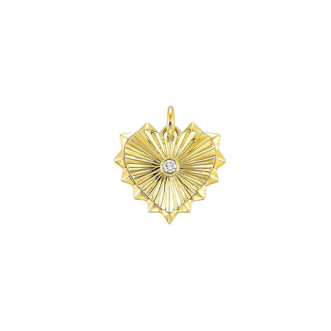 14Kt Yellow Gold Diamond 1/50Ctw Pendant