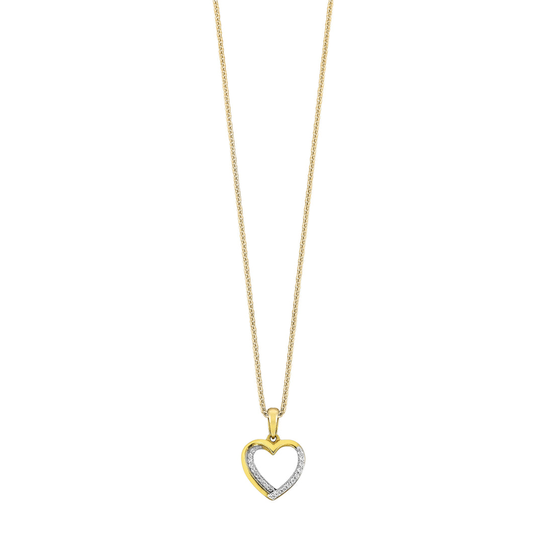 10Kt Yellow Gold Diamond 1/15CTW Pendant