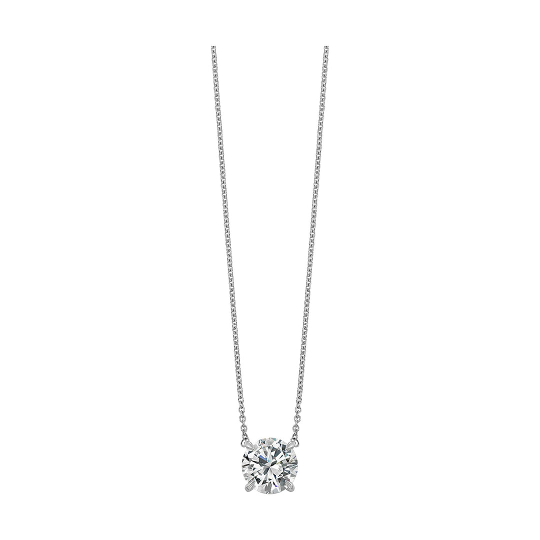 14Kt White Gold Diamond 1/4Ctw Pendant