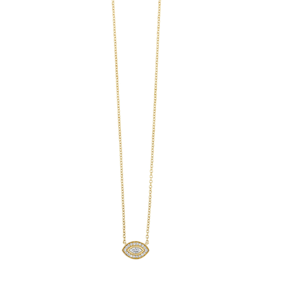 10Kt Yellow Gold Diamond 1/7Ctw Pendant
