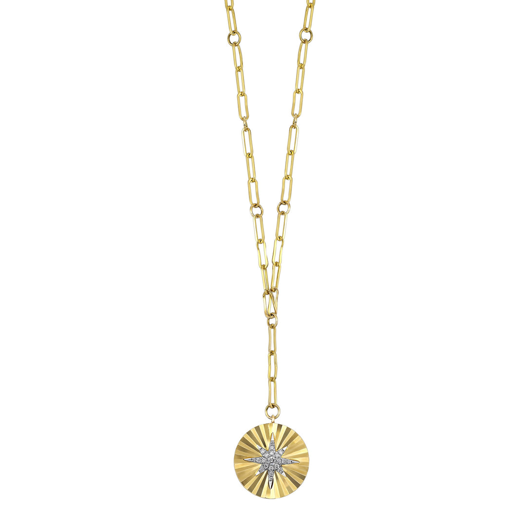 14Kt Yellow Gold Diamond 1/7Ctw Pendant