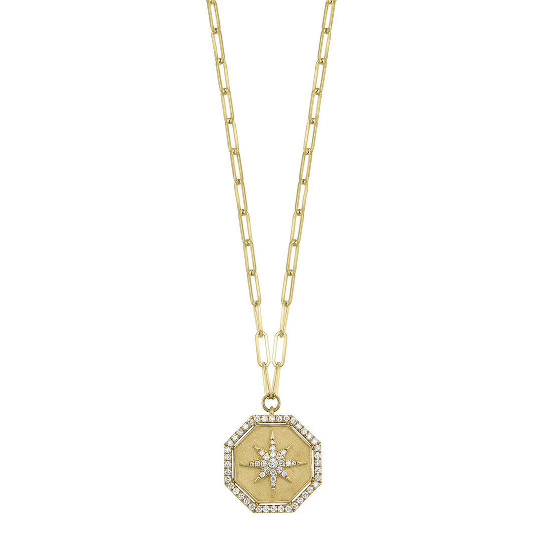 14Kt Yellow Gold Diamond 1/2Ctw Pendant