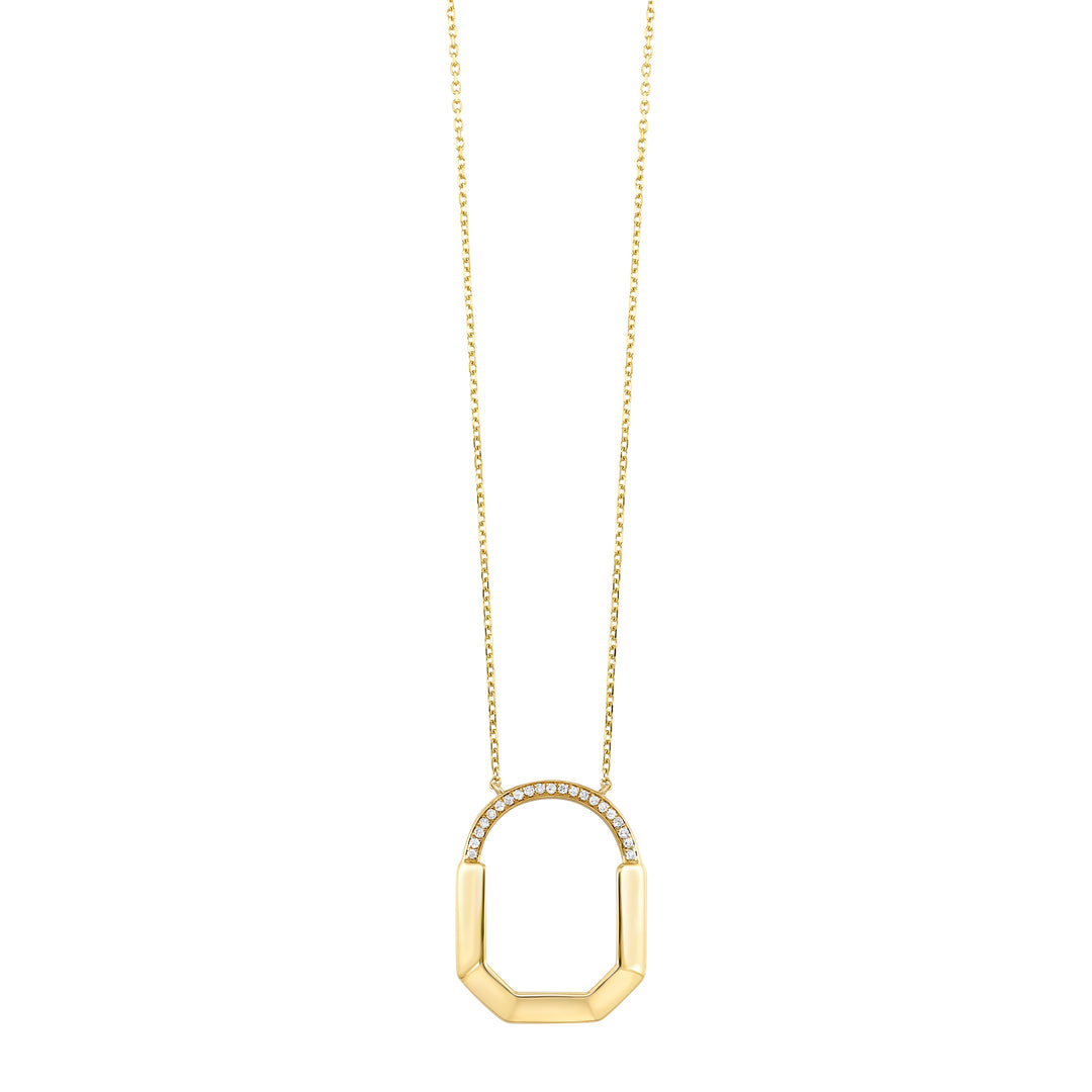 10Kt Yellow Gold Diamond 1/20Ctw Pendant