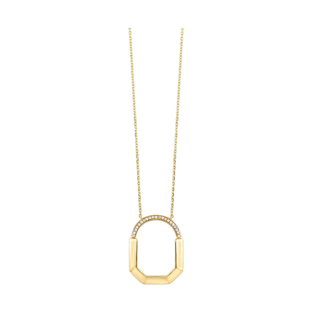10Kt Yellow Gold Diamond 1/20Ctw Pendant