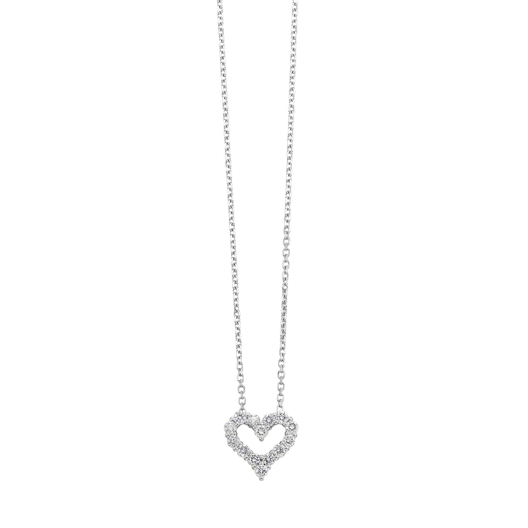 14Kt White Gold Diamond 1/3Ctw Pendant