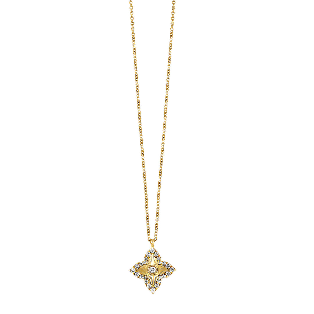 14Kt Yellow Gold Diamond 1/5Ctw Pendant