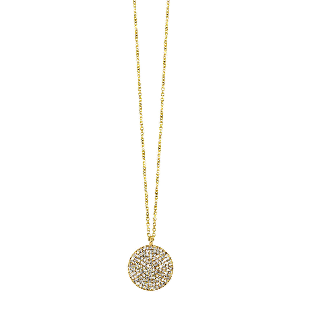 14Kt Yellow Gold Diamond 3/8Ctw Pendant