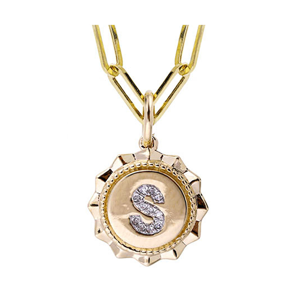 14Kt Yellow Gold Diamond 1/50Ctw Pendant