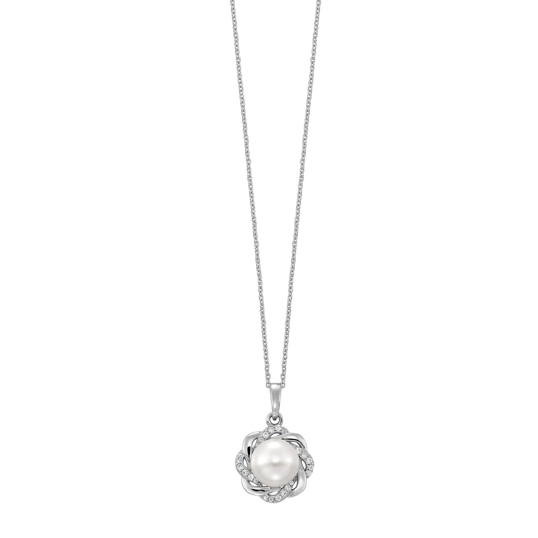 Silver Pearl Pendant