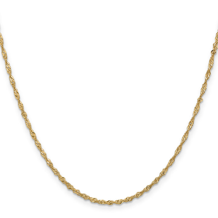 14k 1.70mm Singapore Chain
