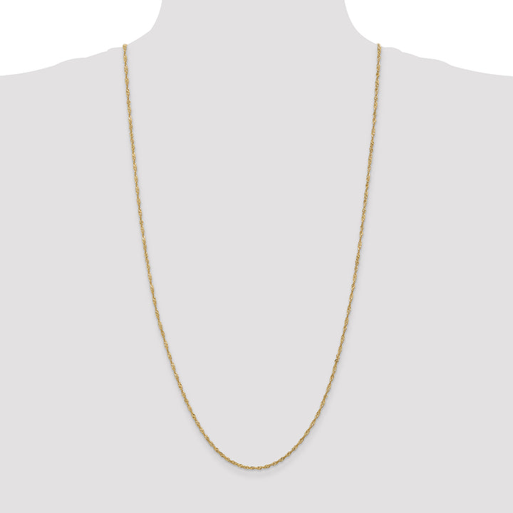 14k 1.70mm Singapore Chain