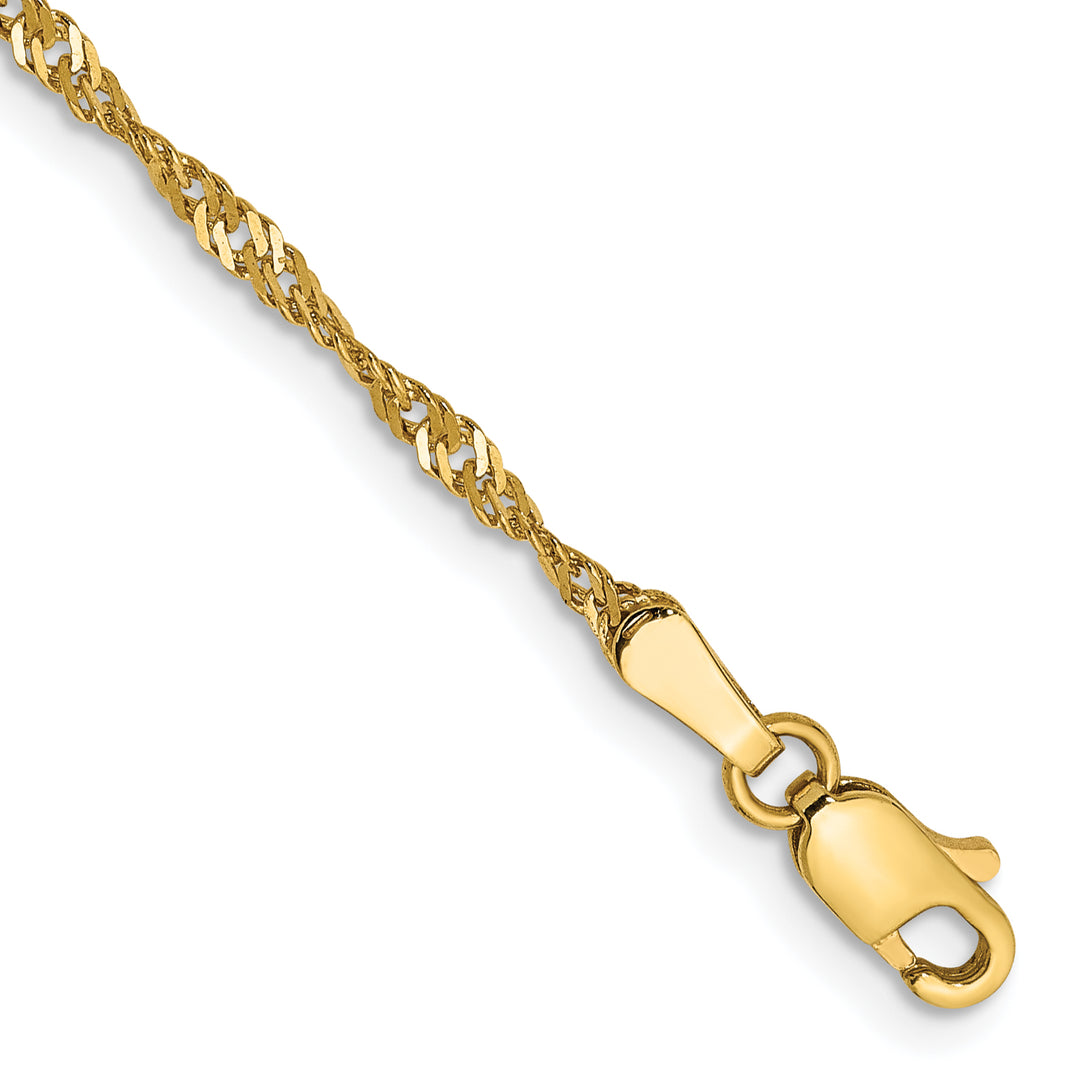 14k 1.70mm Singapore Chain